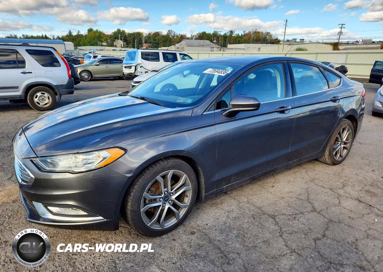 2017 Ford Fusion Se VIN:3FA6P0G79HR136900 - 1