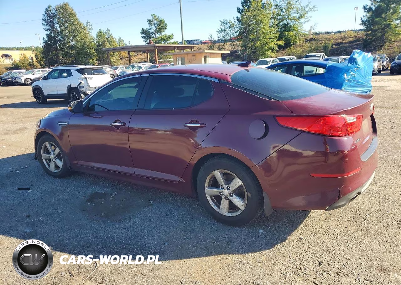 2014 Kia Optima Lx VIN:5XXGM4A76EG287355 - 2