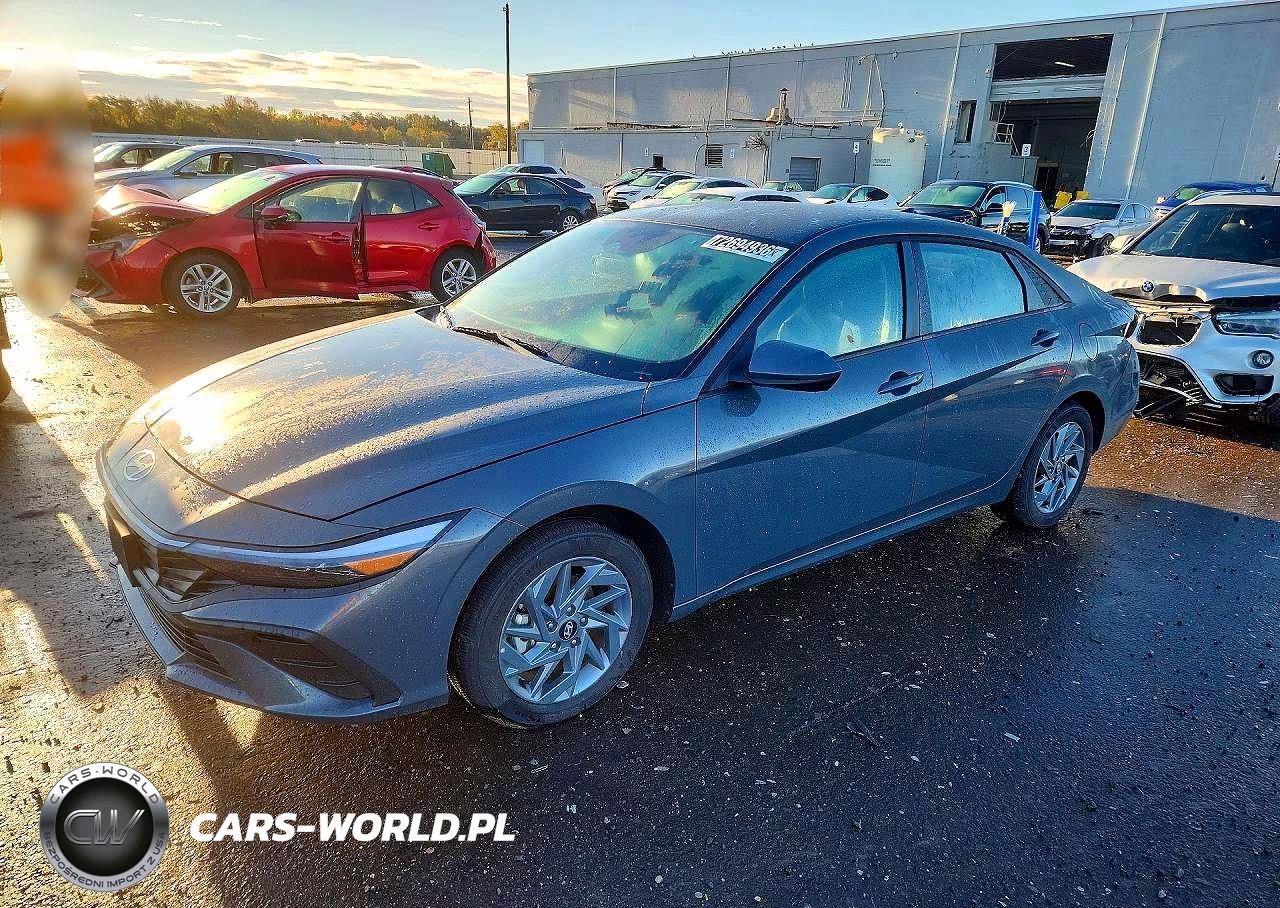 2026 Hyundai Elantra Hybrid Blue