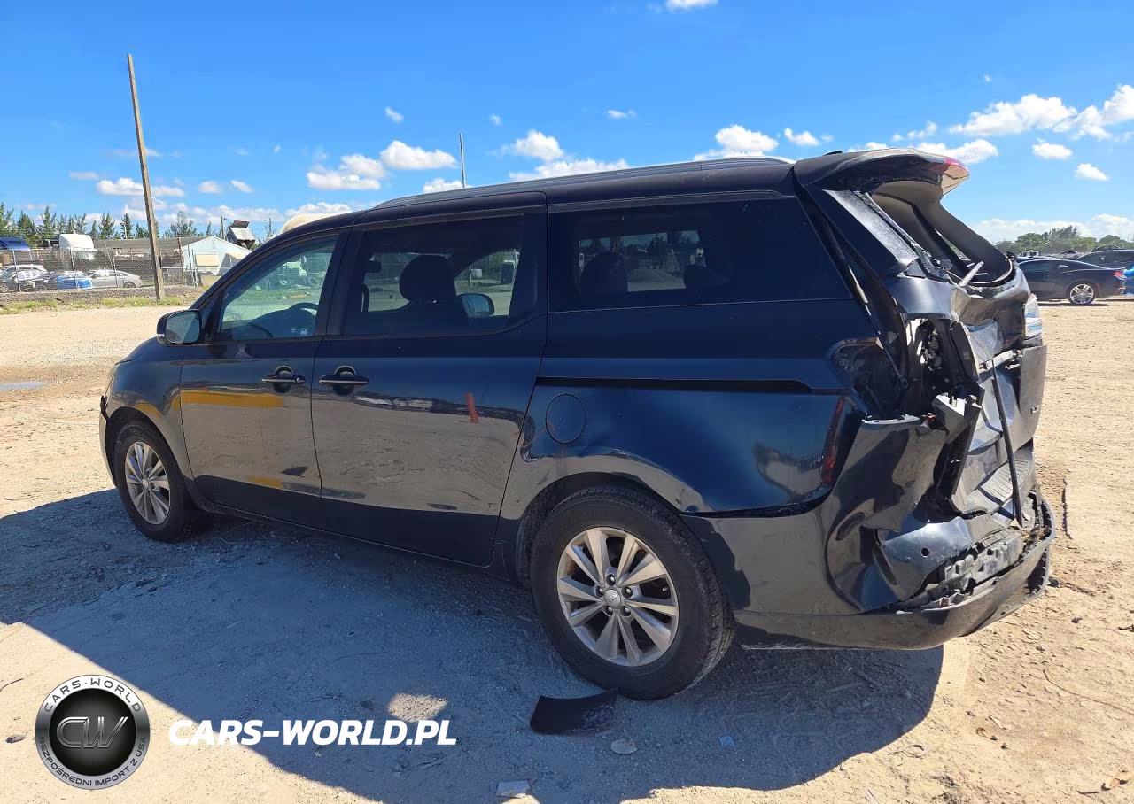 2015 Kia Sedona Lx VIN:KNDMB5C13F6017927 - 2
