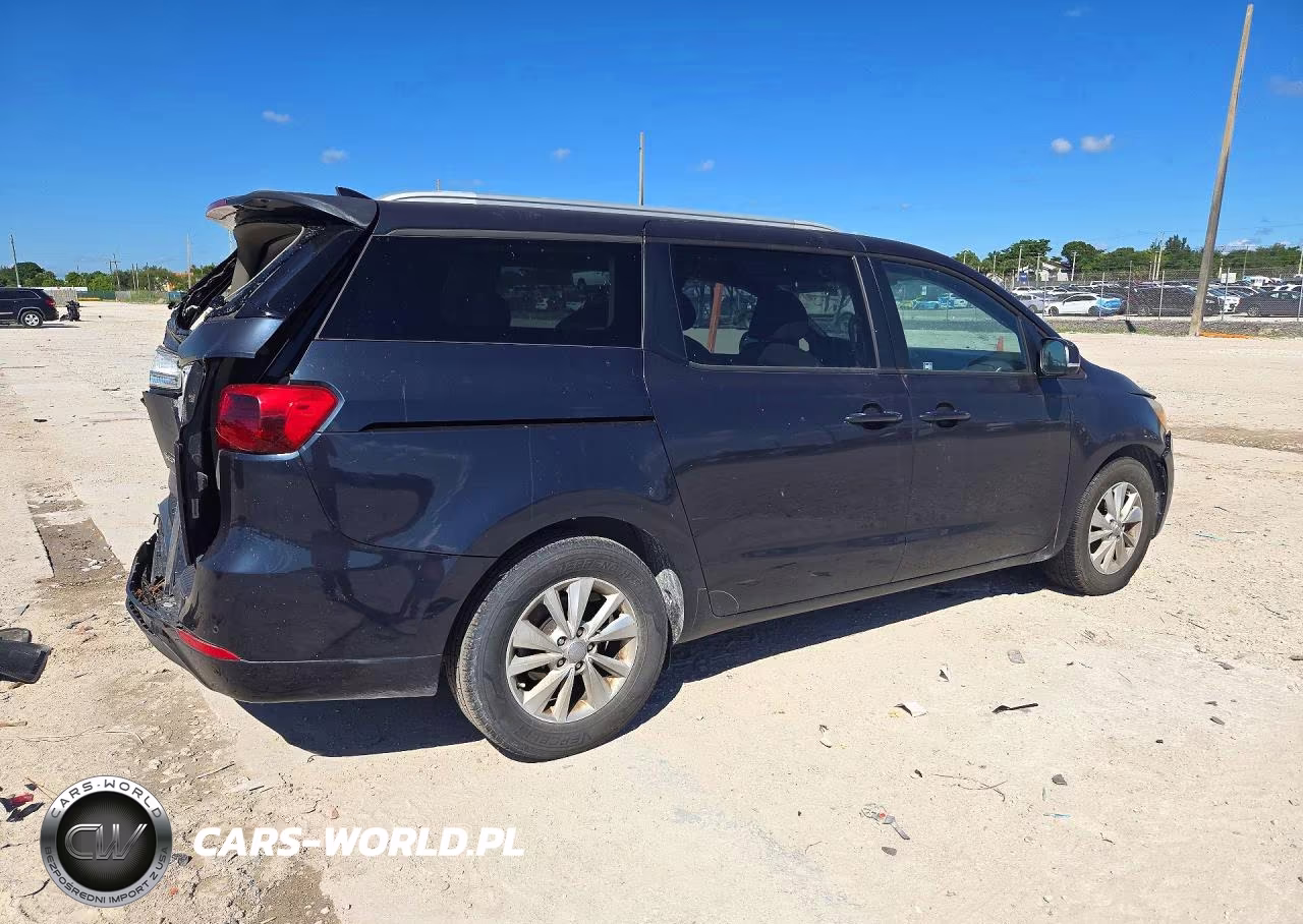 2015 Kia Sedona Lx VIN:KNDMB5C13F6017927 - 3