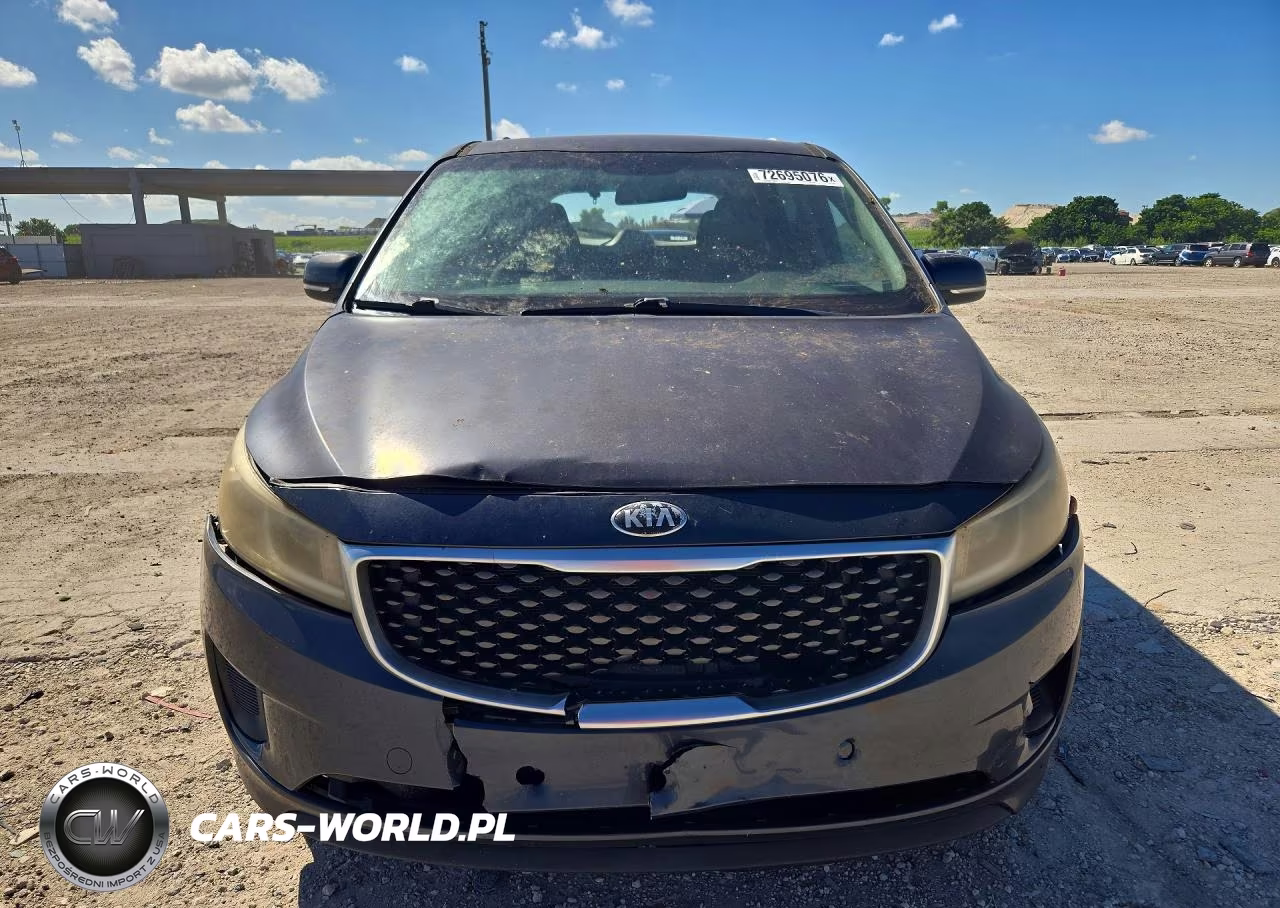 2015 Kia Sedona Lx VIN:KNDMB5C13F6017927 - 5