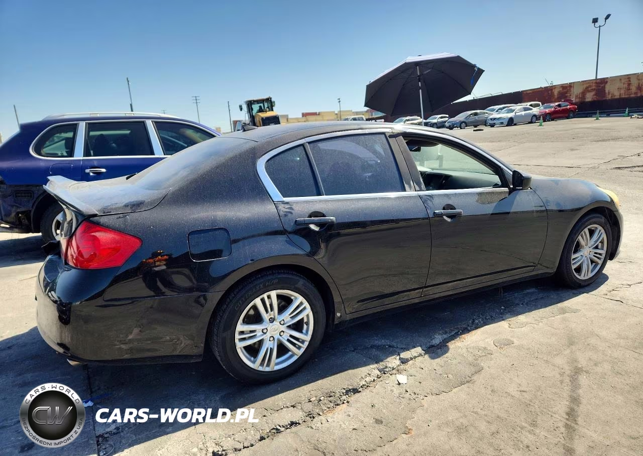 2011 Infiniti G25 Sedan Base VIN:JN1DV6AP7BM604015 - 3