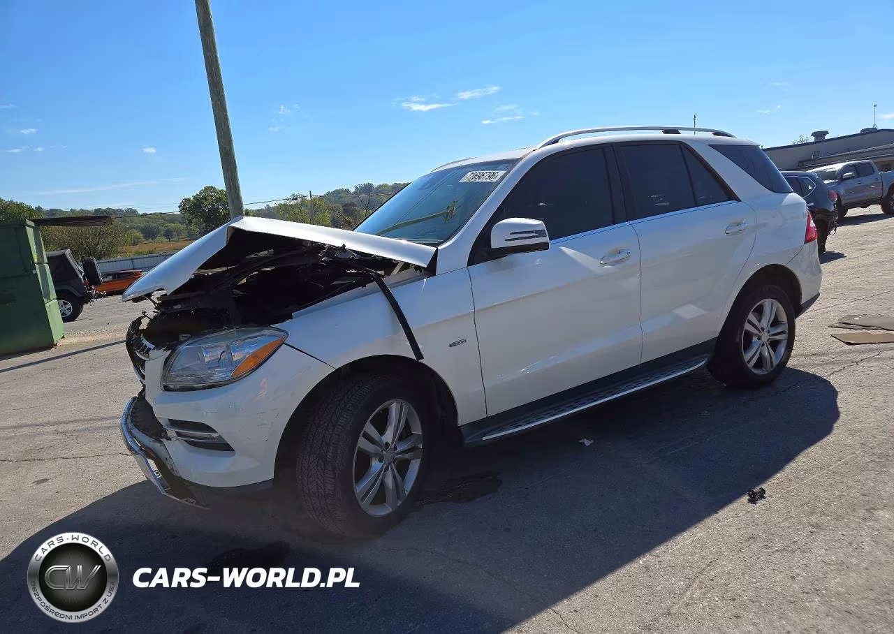 2012 Mercedes-Benz Ml 350 4Matic VIN:4JGDA5HBXCA063859 - 1
