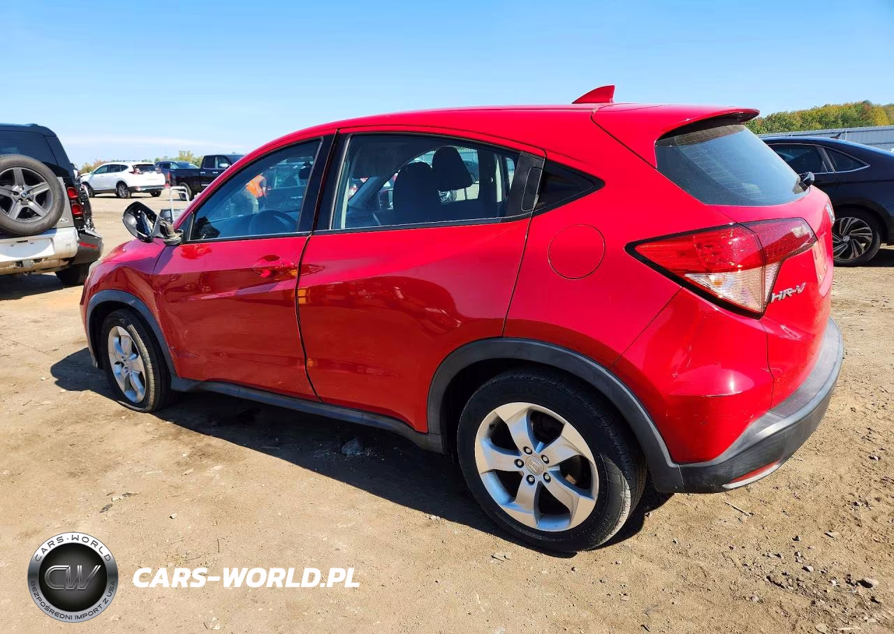 2016 Honda Hr-V Lx VIN:3CZRU6H32GM747579 - 2