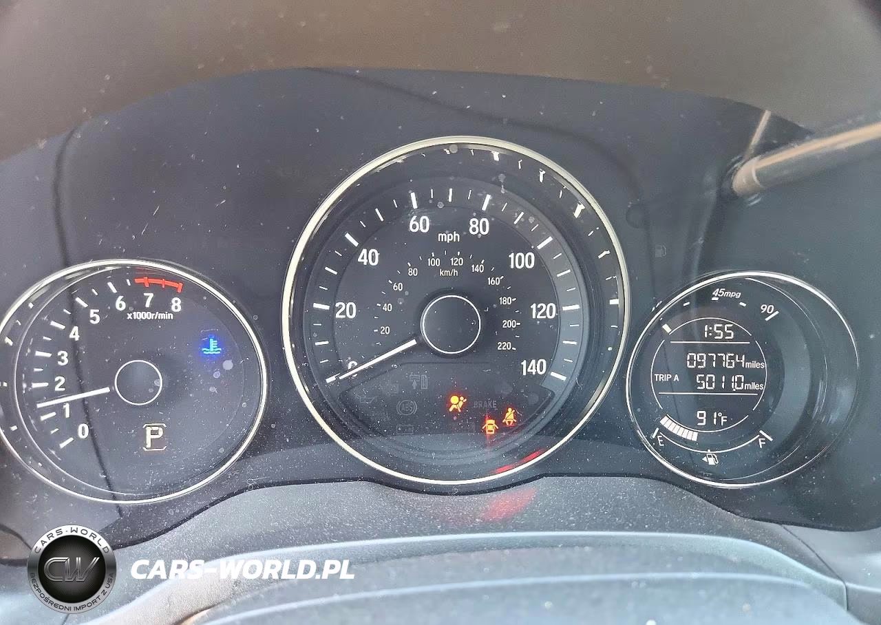 2016 Honda Hr-V Lx VIN:3CZRU6H32GM747579 - 9