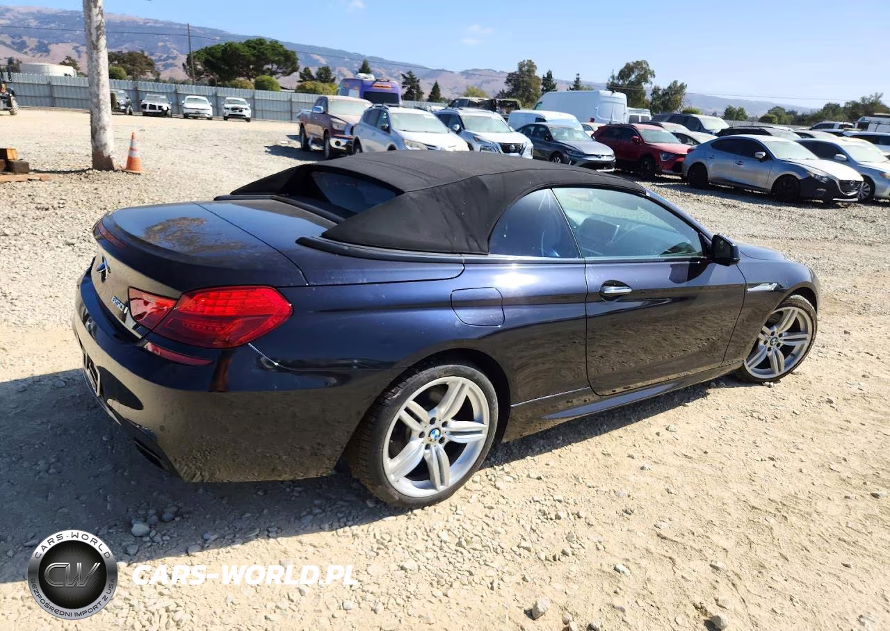 2013 BMW 650 I VIN:WBAYP9C59DDW21226 - 3
