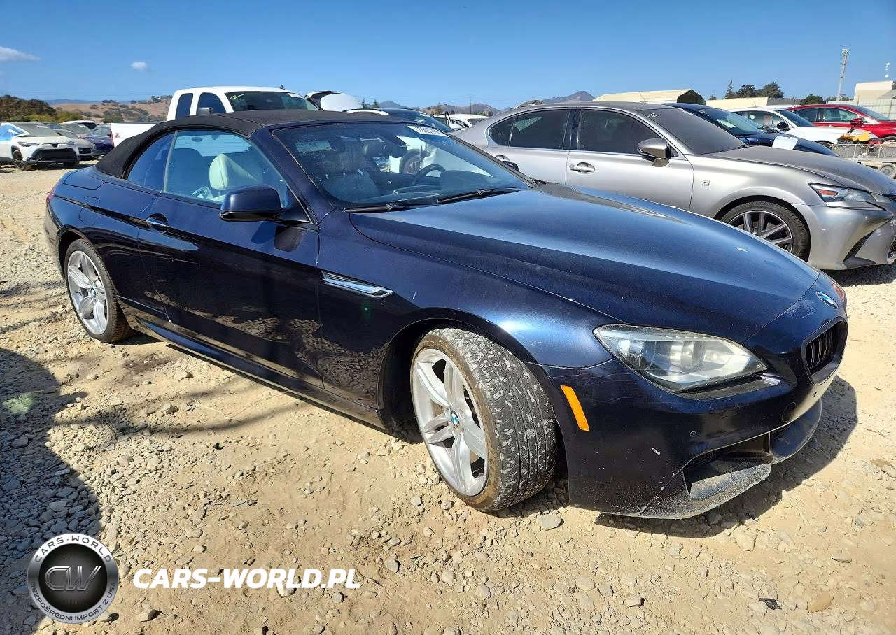 2013 BMW 650 I VIN:WBAYP9C59DDW21226 - 4
