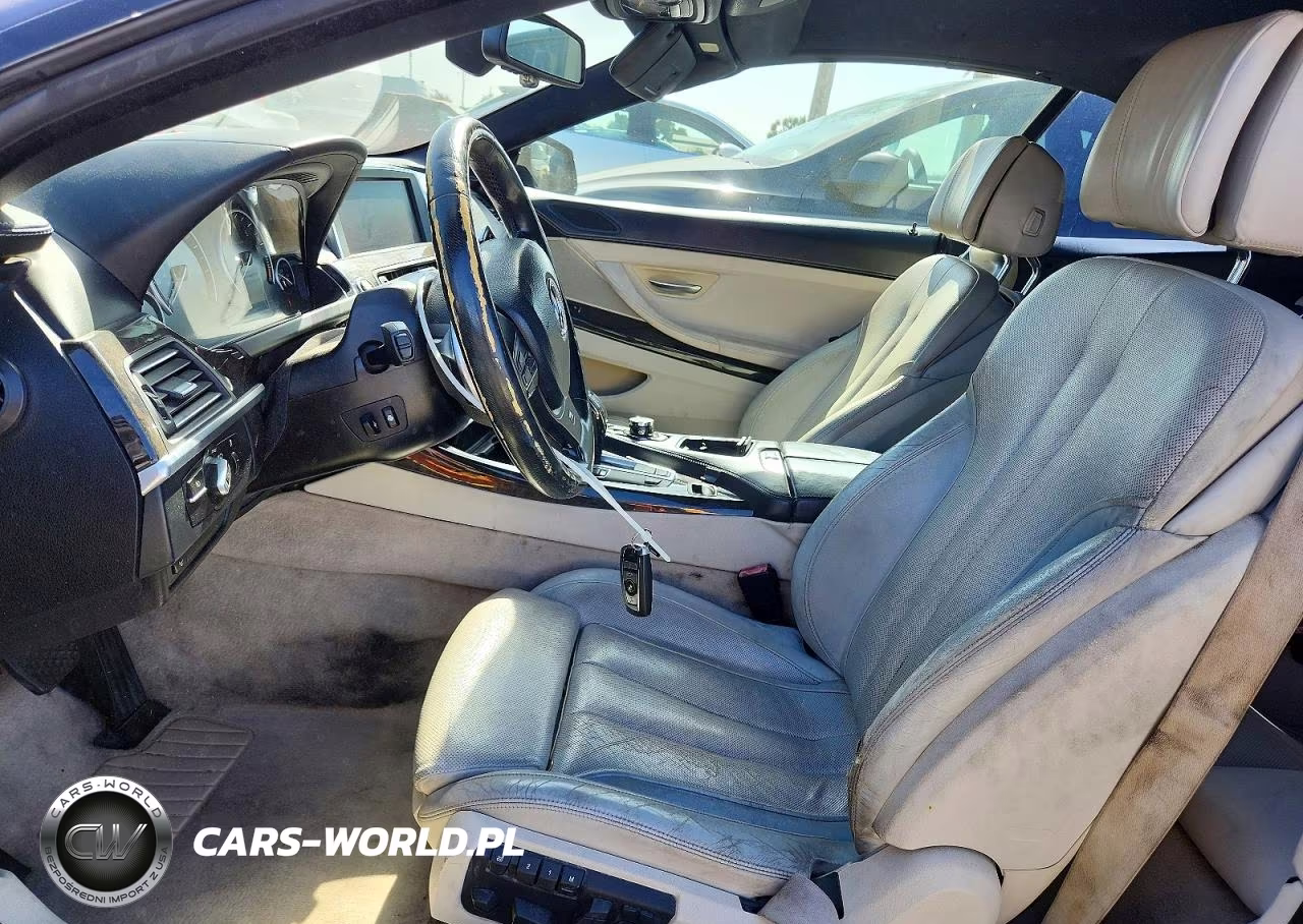2013 BMW 650 I VIN:WBAYP9C59DDW21226 - 7