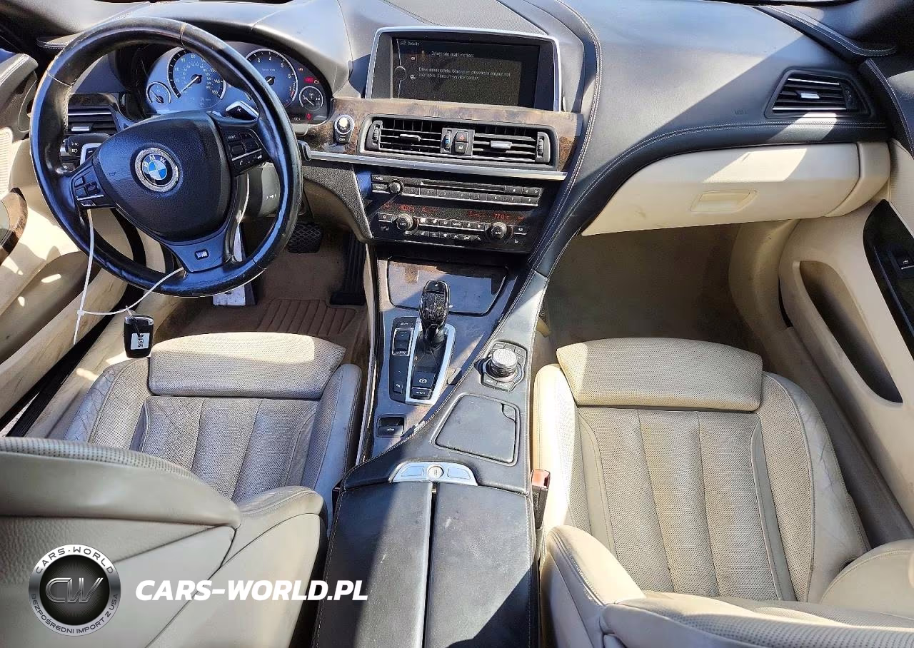 2013 BMW 650 I VIN:WBAYP9C59DDW21226 - 8