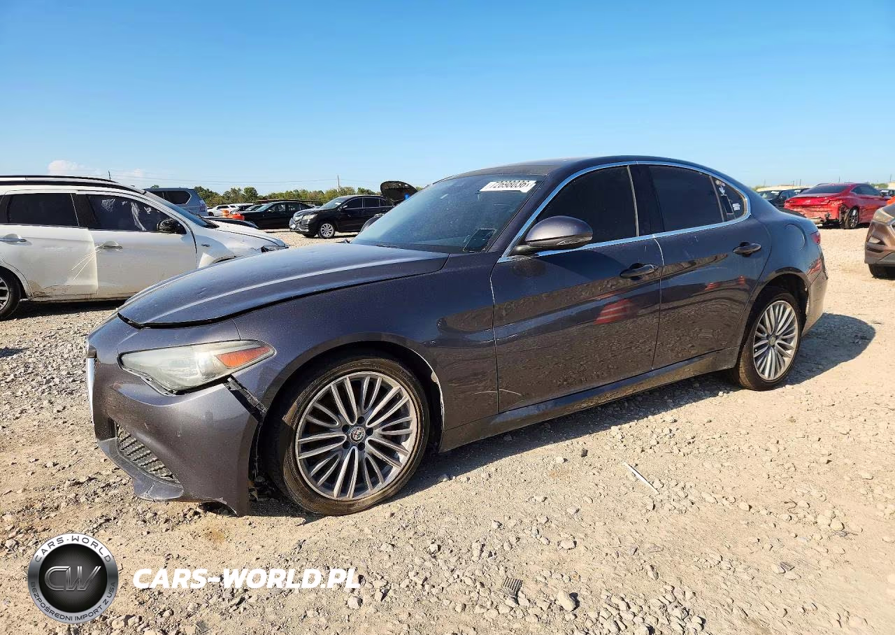 2017 Alfa Romeo Giulia Ti Q4 VIN:ZARFAEEN3H7556921 - 1