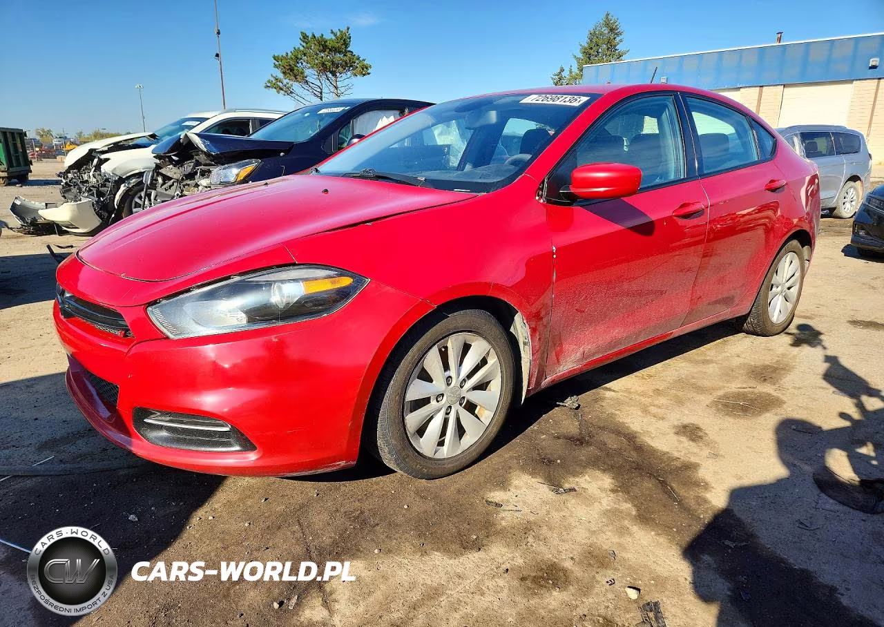 2014 Dodge Dart Sxt VIN:1C3CDFBB2ED724098 - 1