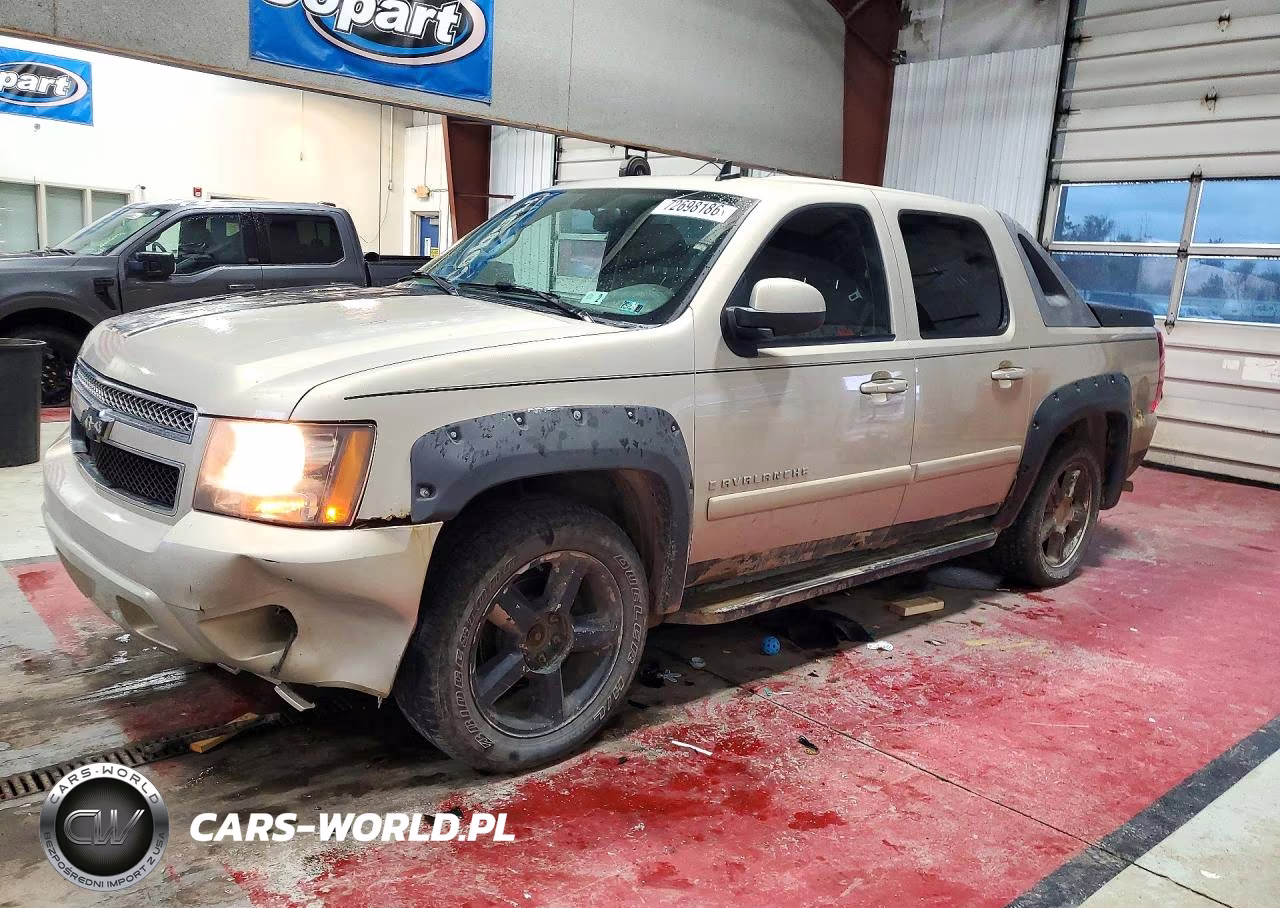 2008 Chevrolet Avalanche K1500 VIN:3GNFK12388G129460 - 1