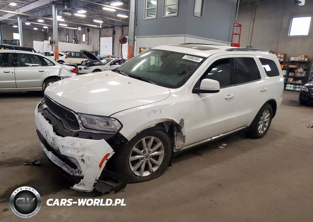 2021 Dodge Durango Sxt VIN:1C4RDJAGXMC763144 - 1