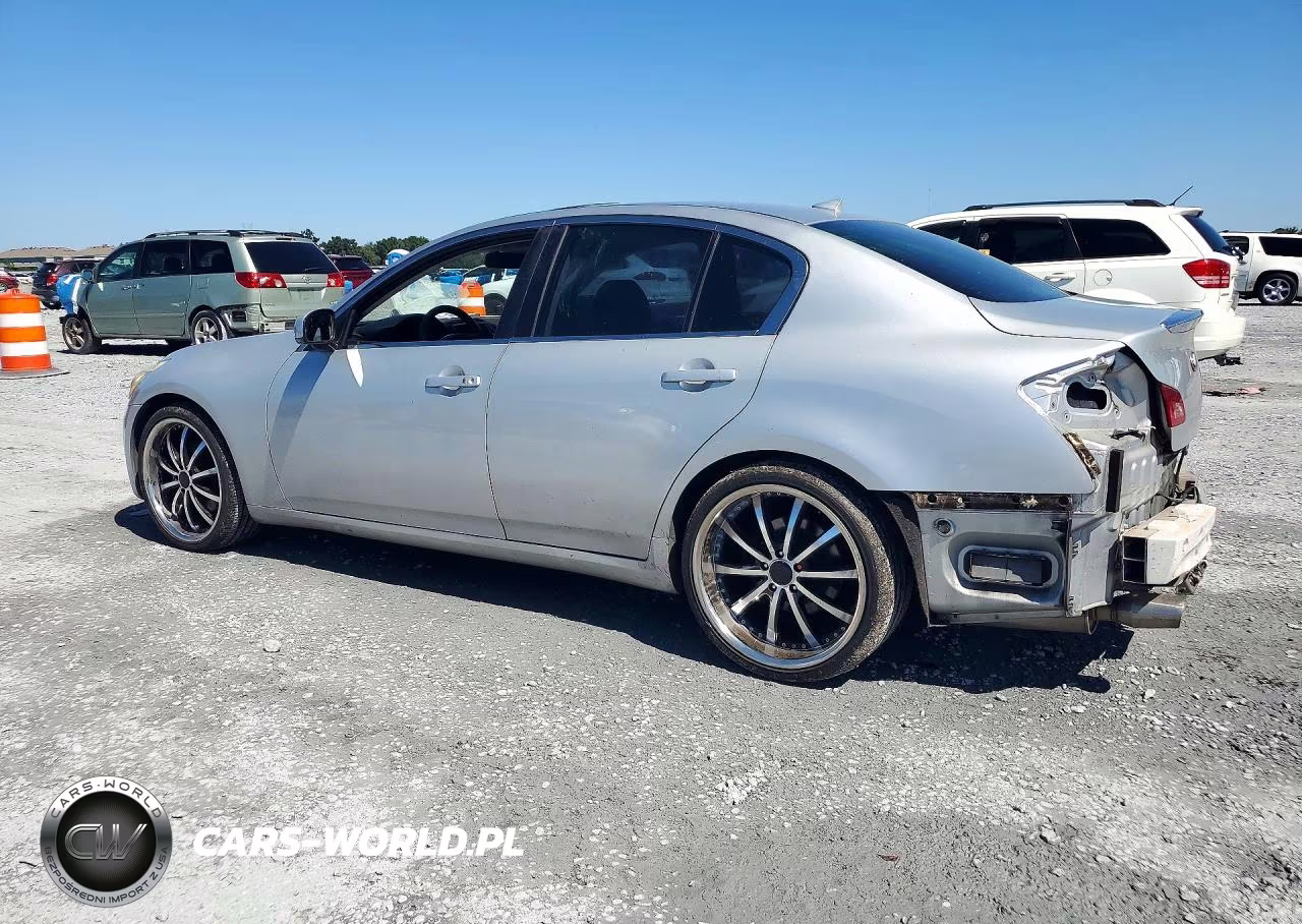 2008 Infiniti G35 Base VIN:JNKBV61EX8M214732 - 2