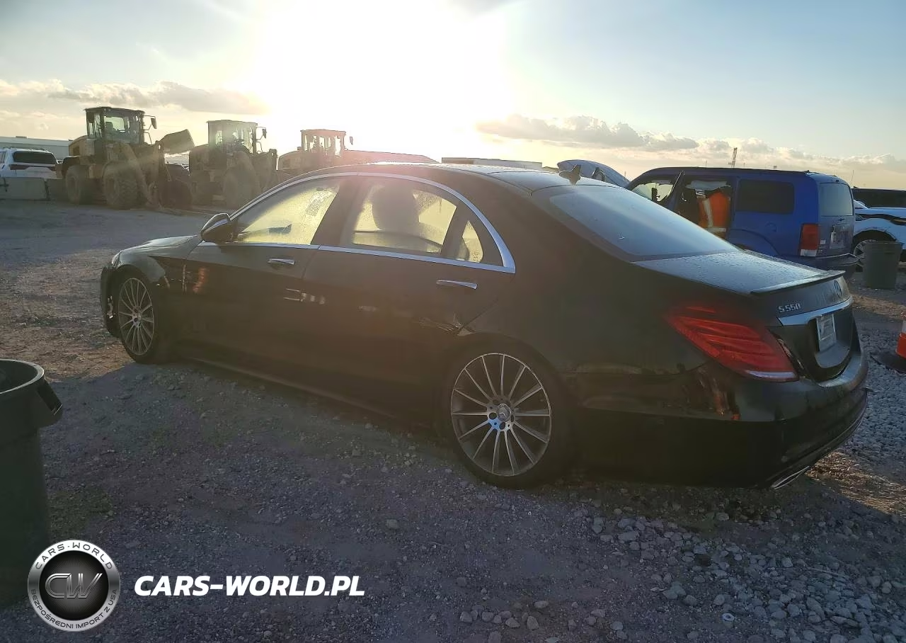 2015 Mercedes-Benz S 550 VIN:WDDUG8CB6FA070331 - 2