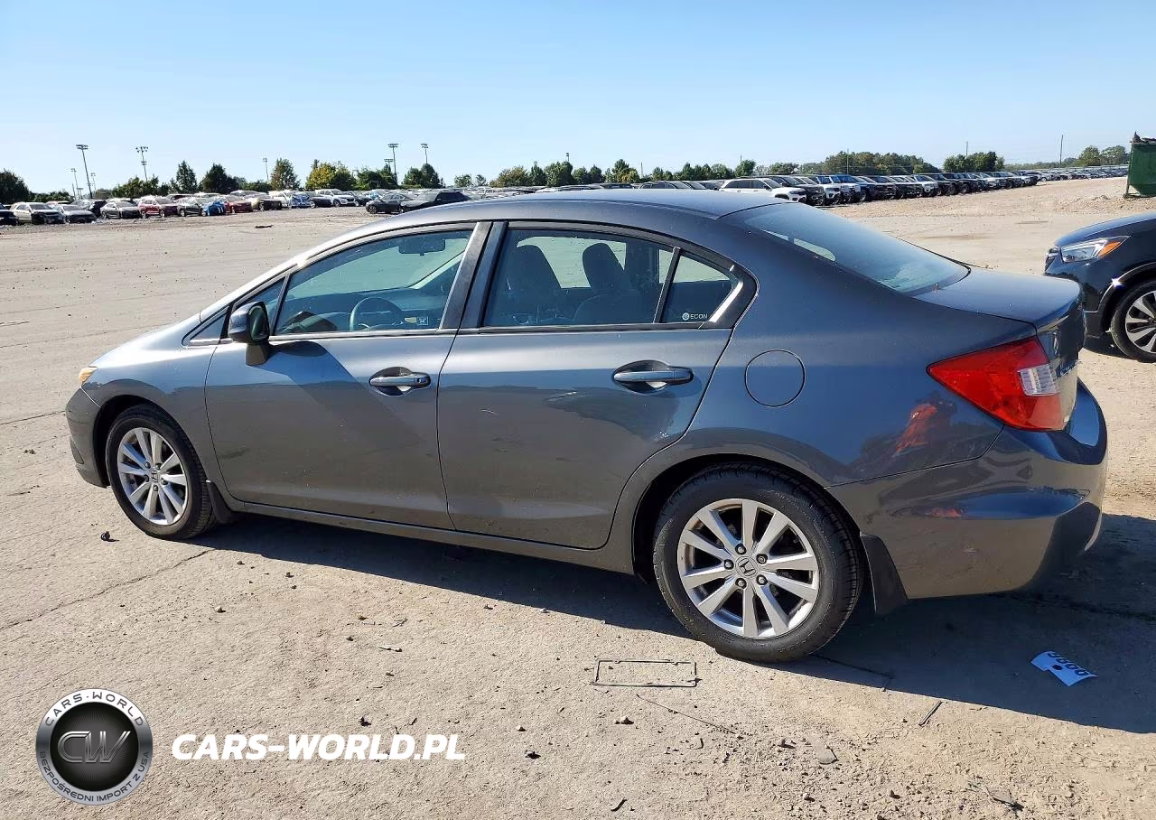 2012 Honda Civic Ex VIN:19XFB2F87CE061399 - 2