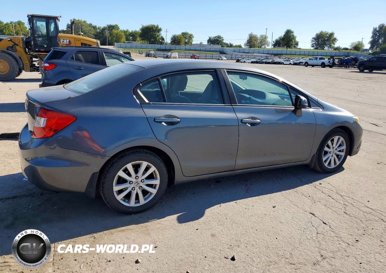 2012 Honda Civic Ex VIN:19XFB2F87CE061399 - 3