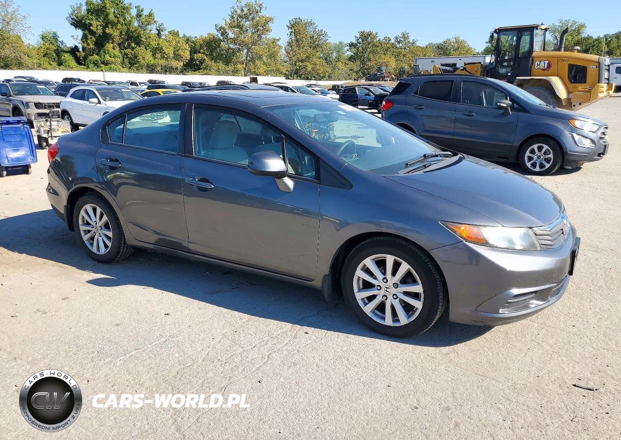 2012 Honda Civic Ex VIN:19XFB2F87CE061399 - 4