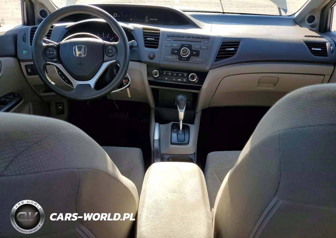 2012 Honda Civic Ex VIN:19XFB2F87CE061399 - 8