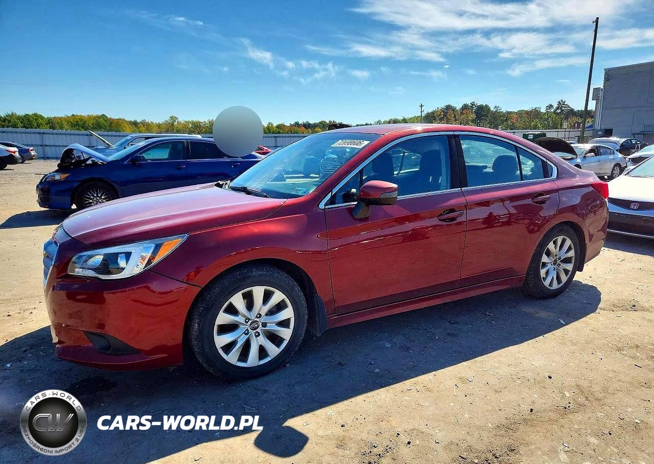 2017 Subaru Legacy 2.5I Premium VIN:4S3BNAF60H3067185 - 1