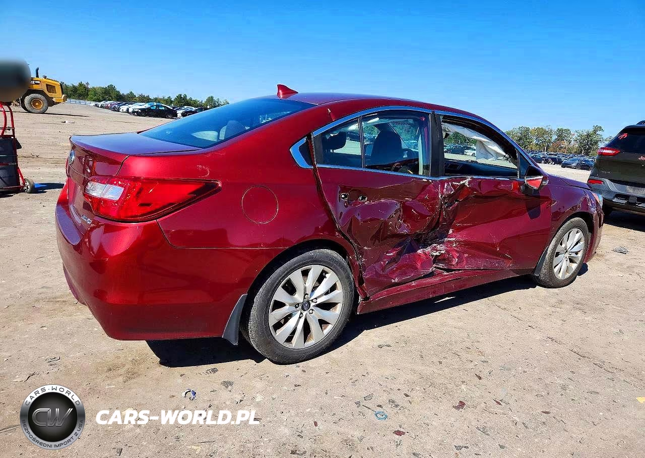 2017 Subaru Legacy 2.5I Premium VIN:4S3BNAF60H3067185 - 3