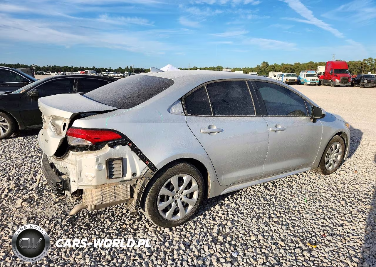 2022 Toyota Corolla Le VIN:5YFEPMAE8NP389728 - 3