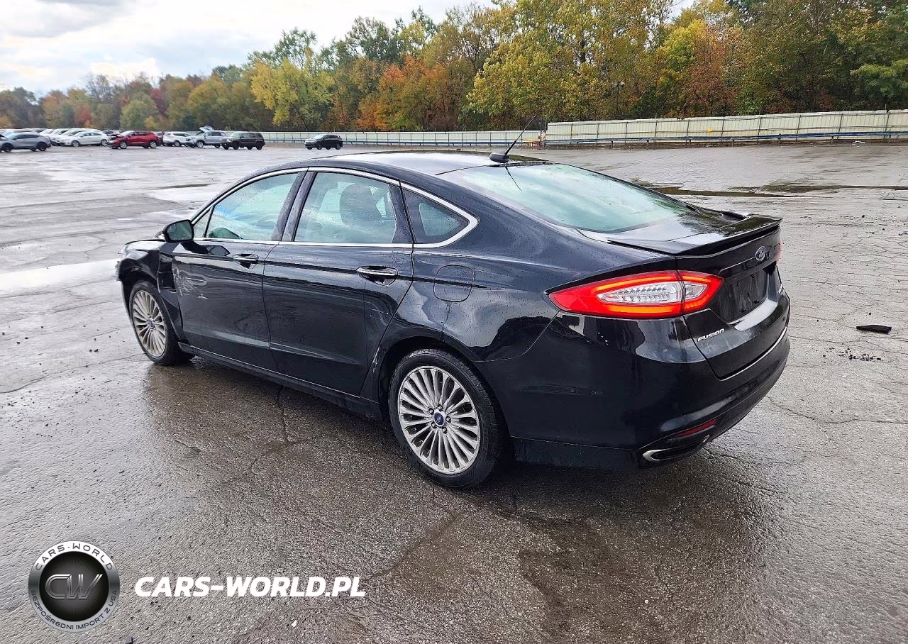 2016 Ford Fusion Titanium VIN:3FA6P0K98GR124633 - 2