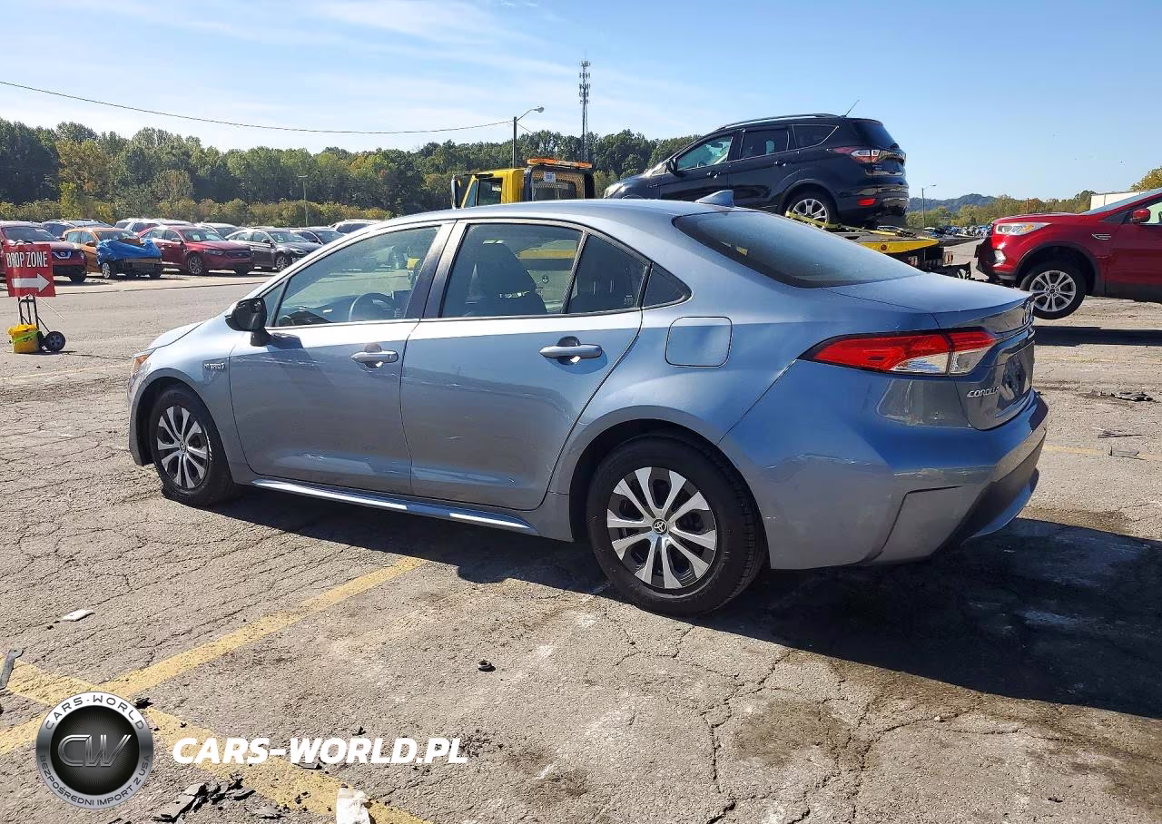 2021 Toyota Corolla Le VIN:JTDEAMDE1MJ029605 - 2