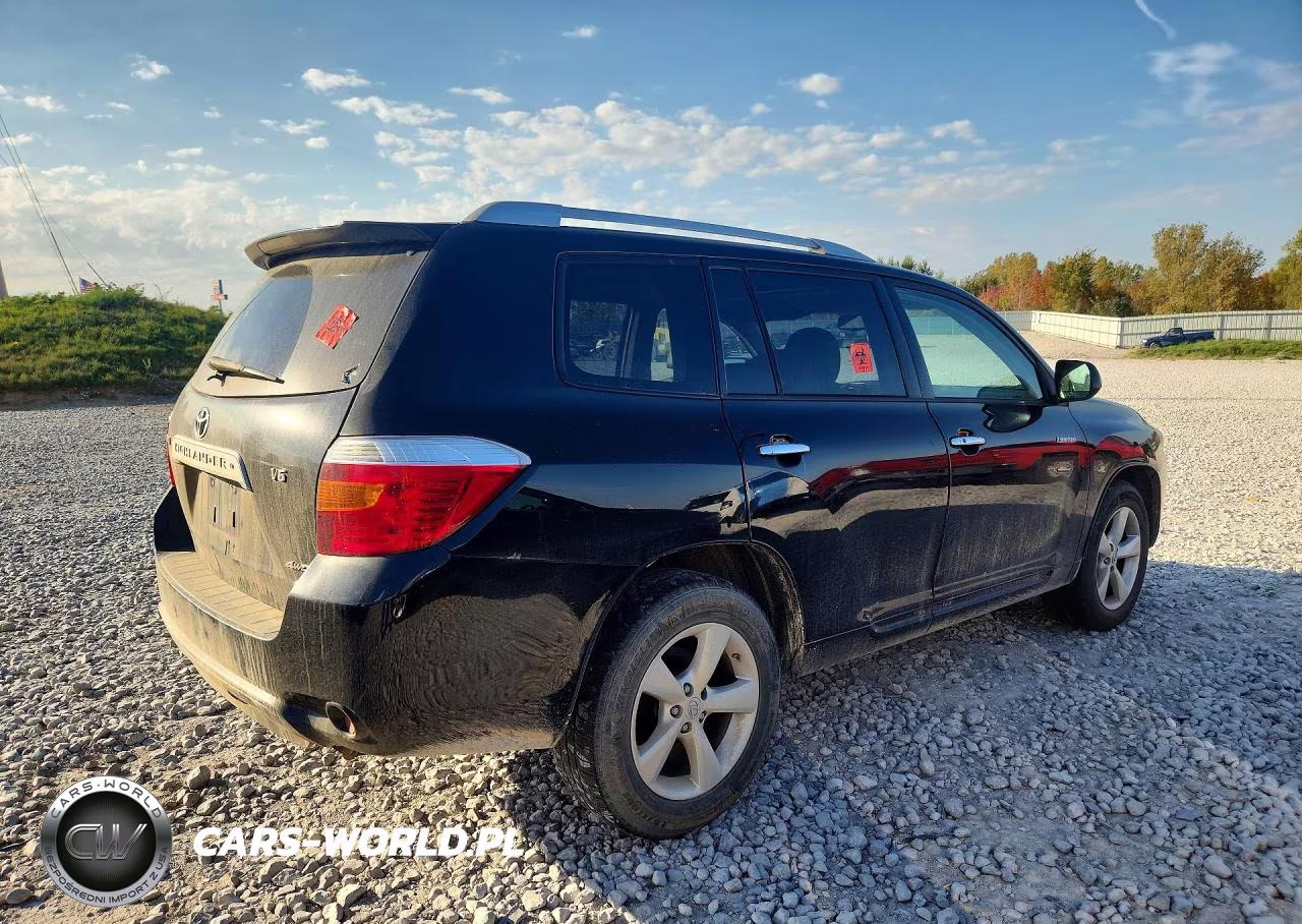 2008 Toyota Highlander Limited VIN:JTEES42A282106071 - 3