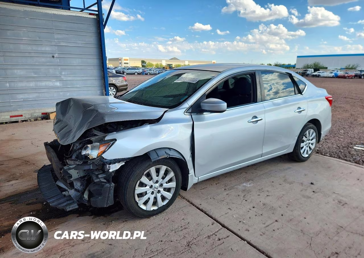 2017 Nissan Sentra S VIN:3N1AB7APXHY244553 - 1