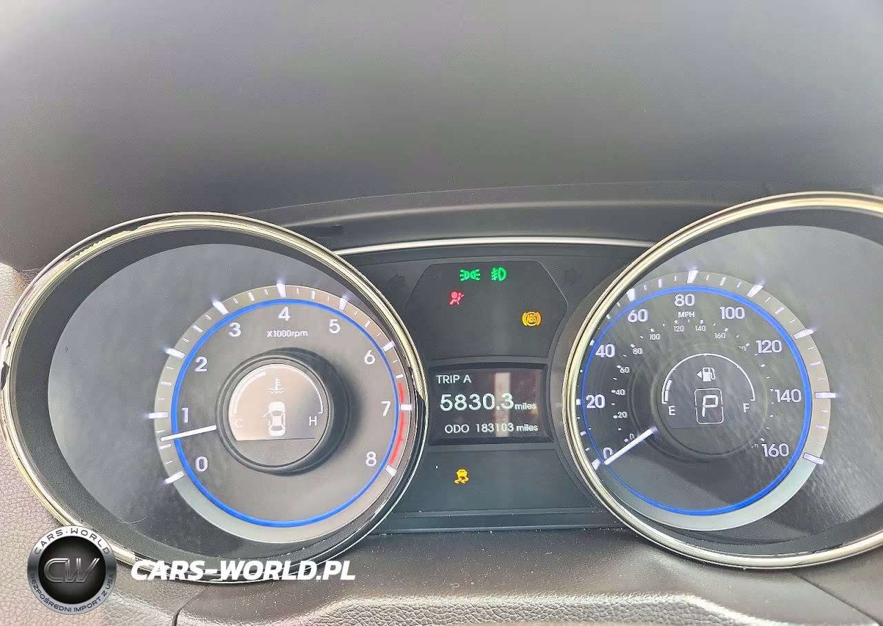 2013 Hyundai Sonata Gls VIN:5NPEB4AC7DH561935 - 9
