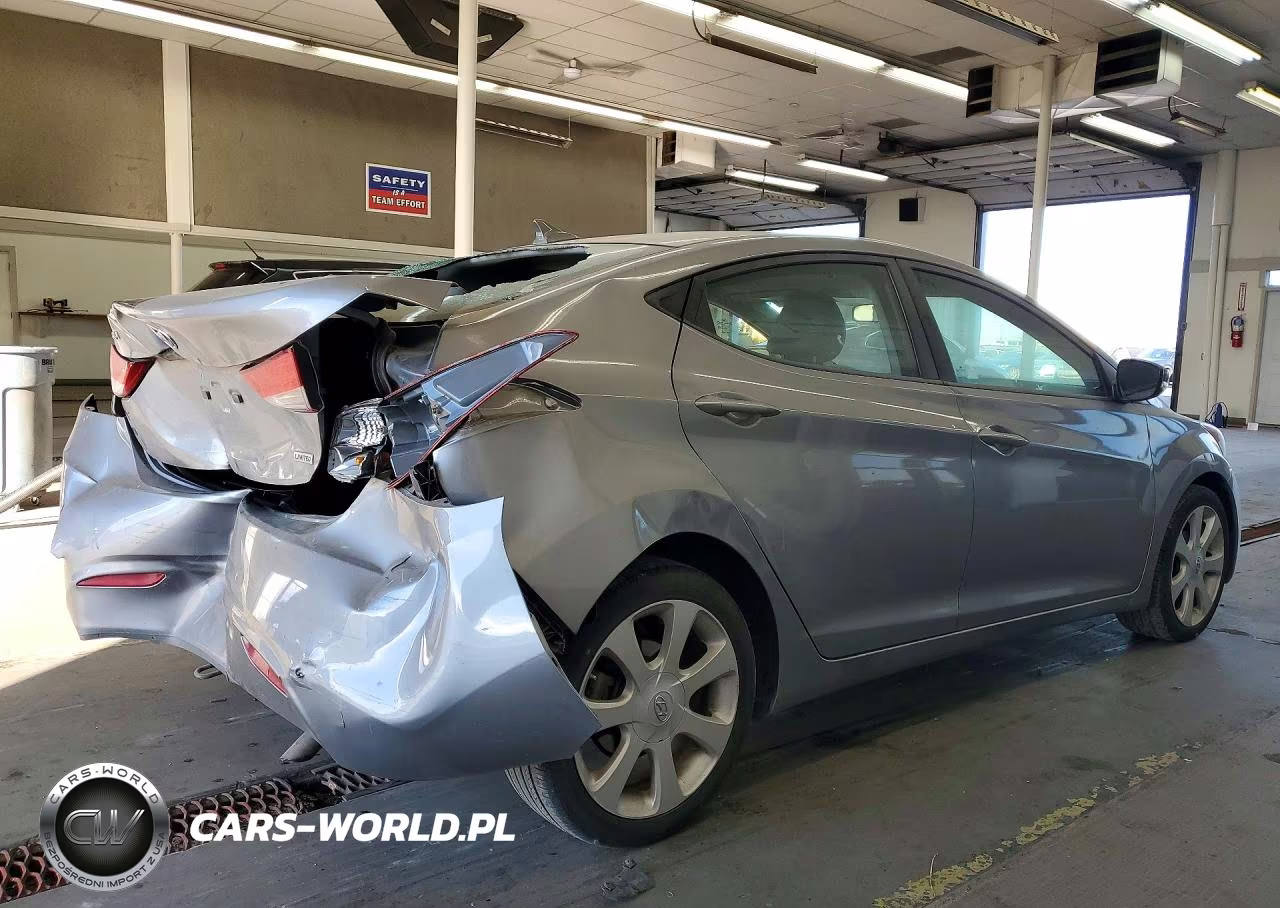 2012 Hyundai Elantra Limited VIN:KMHDH4AE9CU256903 - 3
