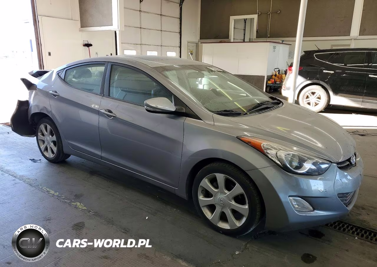 2012 Hyundai Elantra Limited VIN:KMHDH4AE9CU256903 - 4