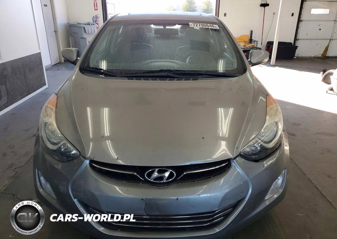 2012 Hyundai Elantra Limited VIN:KMHDH4AE9CU256903 - 5