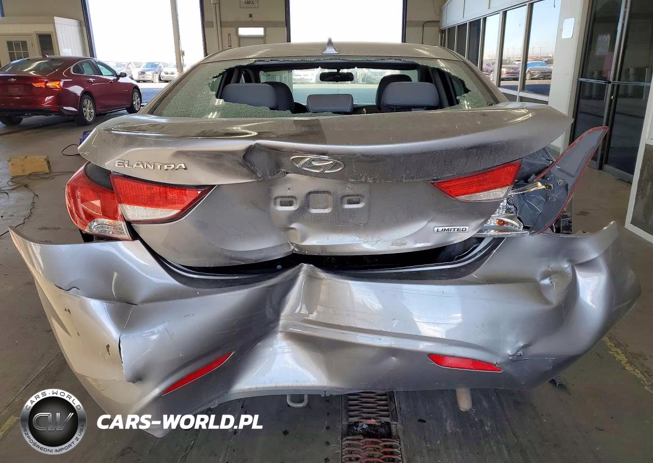 2012 Hyundai Elantra Limited VIN:KMHDH4AE9CU256903 - 6