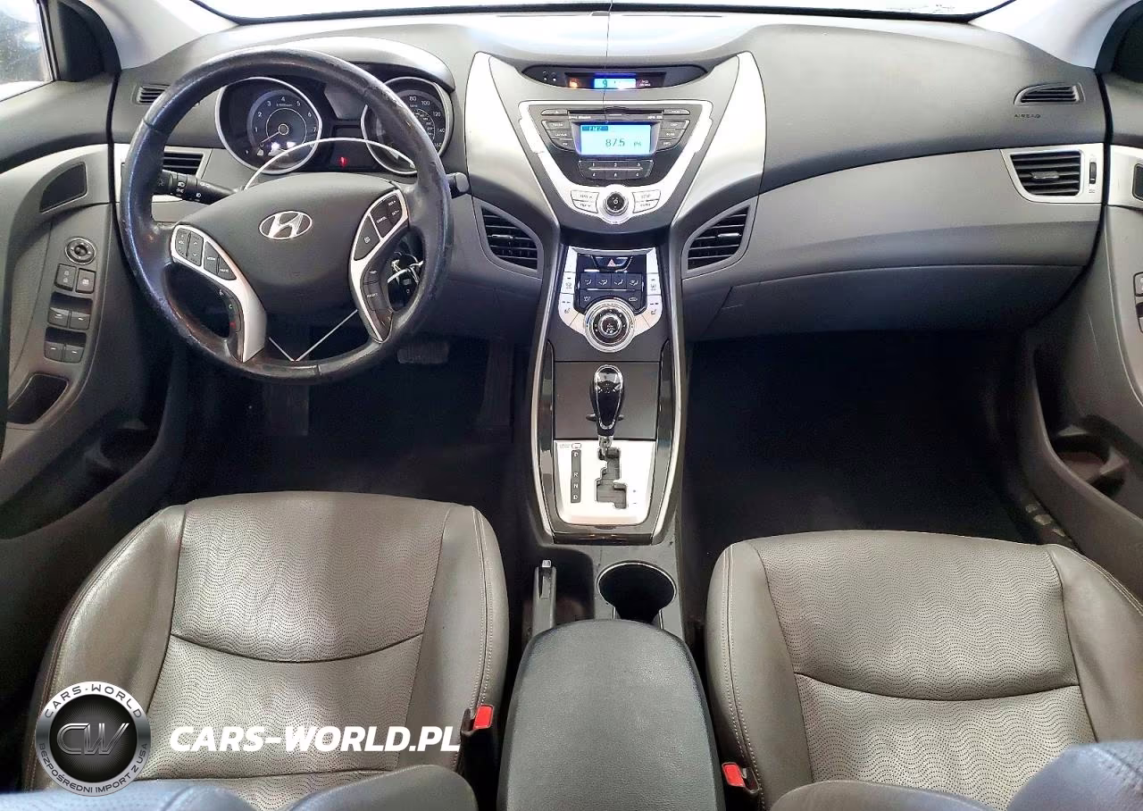 2012 Hyundai Elantra Limited VIN:KMHDH4AE9CU256903 - 8