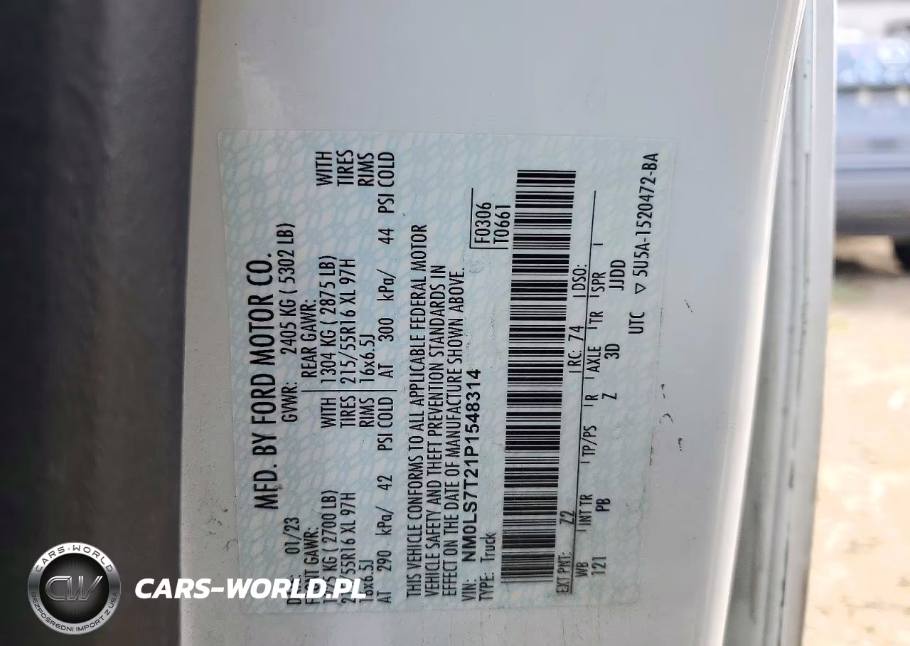 2023 Ford Transit Connect Xlt Delivery Van VIN:NM0LS7T21P1548314 - 13