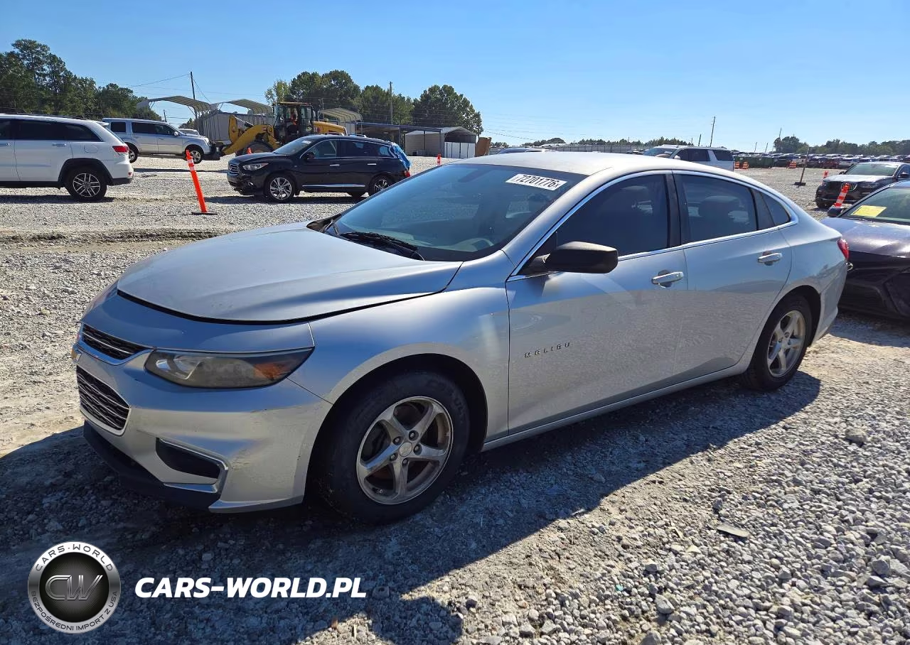 2016 Chevrolet Malibu Ls VIN:1G1ZB5ST7GF229104 - 1