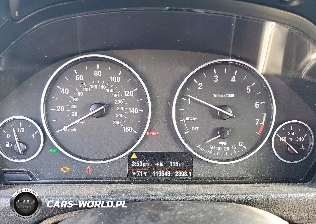 2014 BMW 328 I Sulev VIN:WBA3C1C56EK108486 - 9