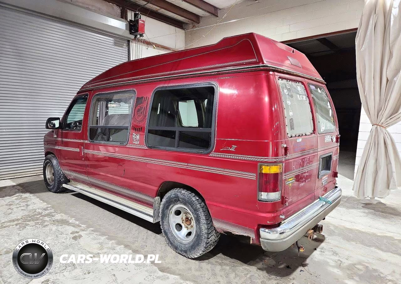 1993 Ford Econoline E150 Van VIN:1FDEE14H7PHB70571 - 2