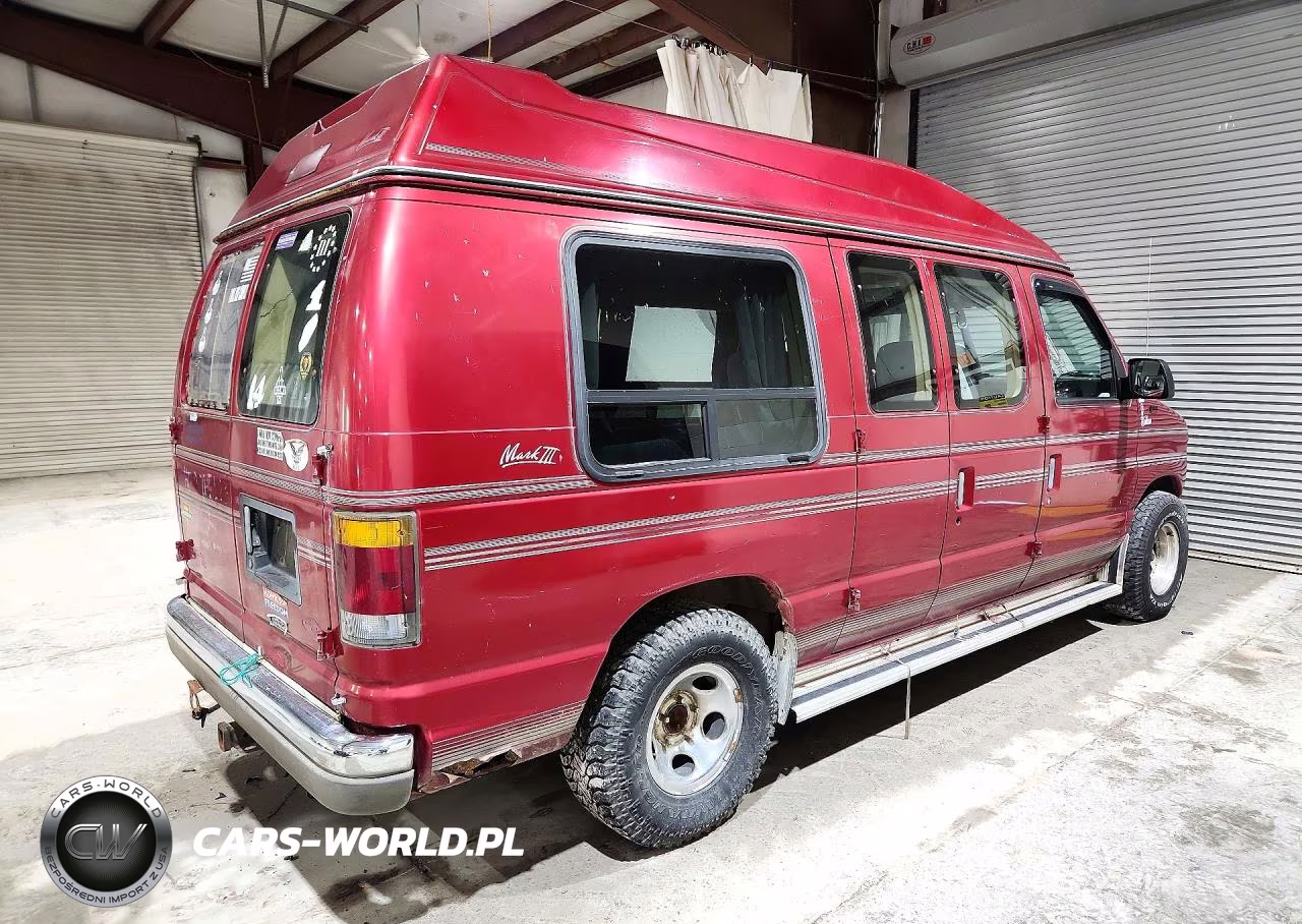 1993 Ford Econoline E150 Van VIN:1FDEE14H7PHB70571 - 3