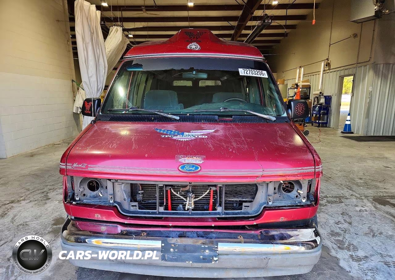 1993 Ford Econoline E150 Van VIN:1FDEE14H7PHB70571 - 5
