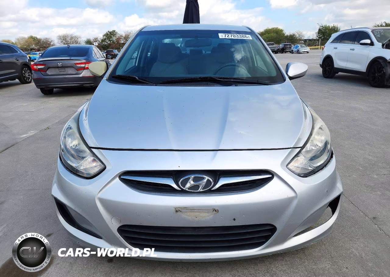2012 Hyundai Accent Gls VIN:KMHCT4AEXCU246066 - 5