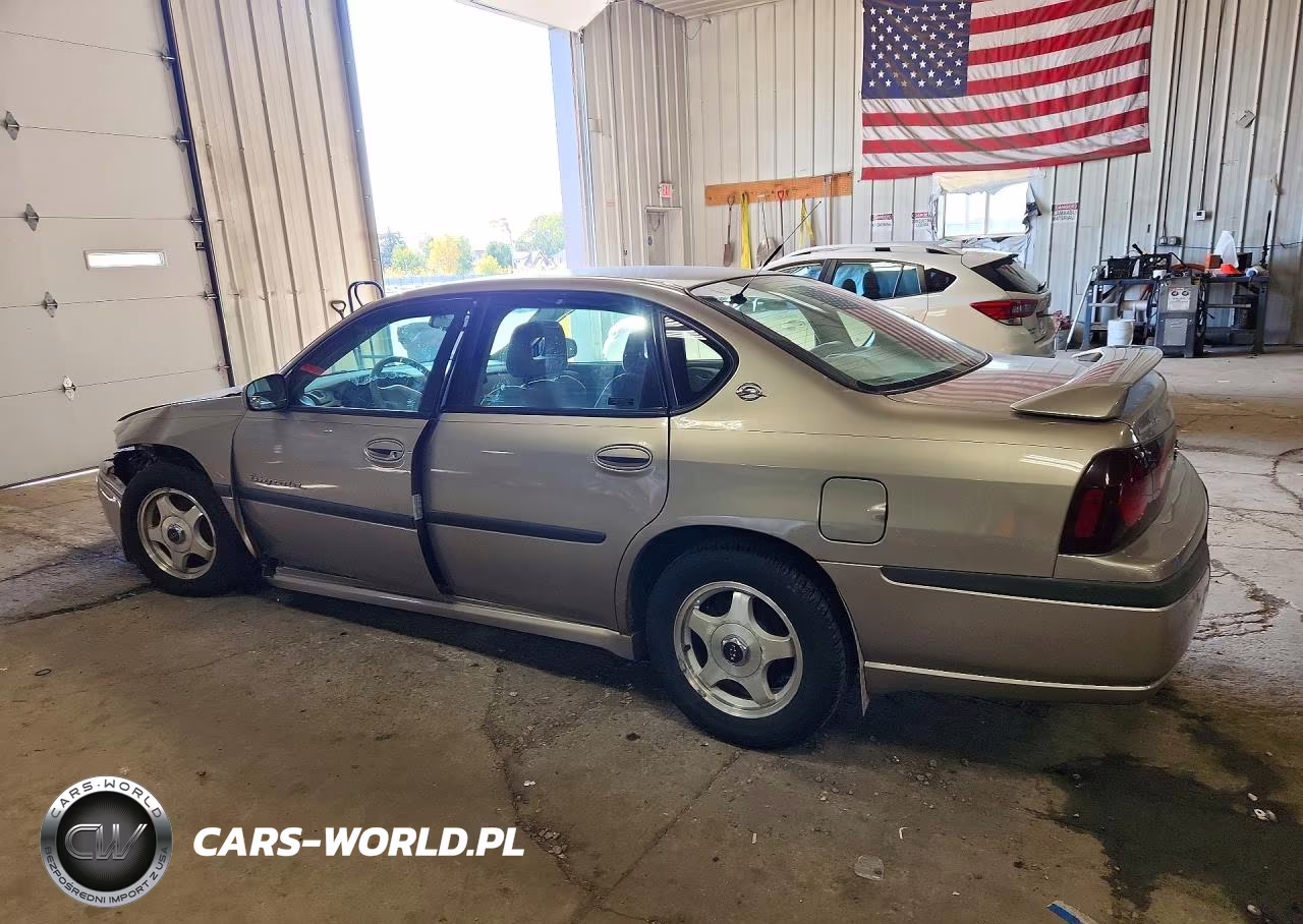 2001 Chevrolet Impala Ls VIN:2G1WH55K119349145 - 2