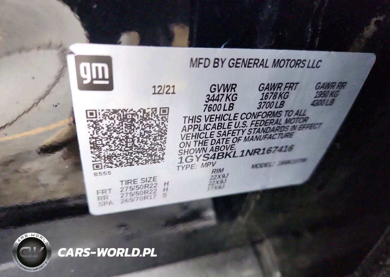 2022 Cadillac Escalade Premium Luxury VIN:1GYS4BKL1NR167416 - 13