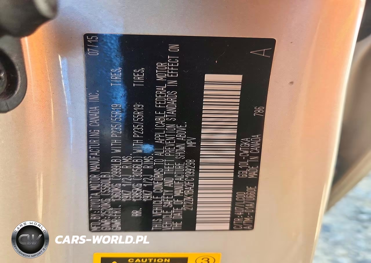 2015 Lexus Rx 350 Base VIN:2T2ZK1BA2FC199298 - 13