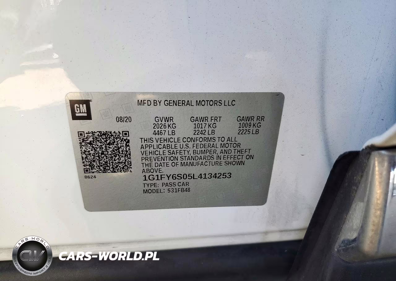 2020 Chevrolet Bolt Ev Lt VIN:1G1FY6S05L4134253 - 12