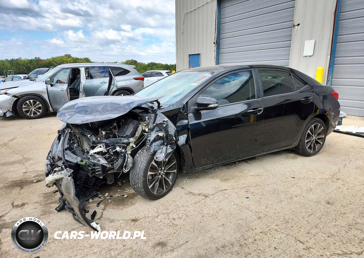 2017 Toyota Corolla Se VIN:5YFBURHE9HP660847 - 1