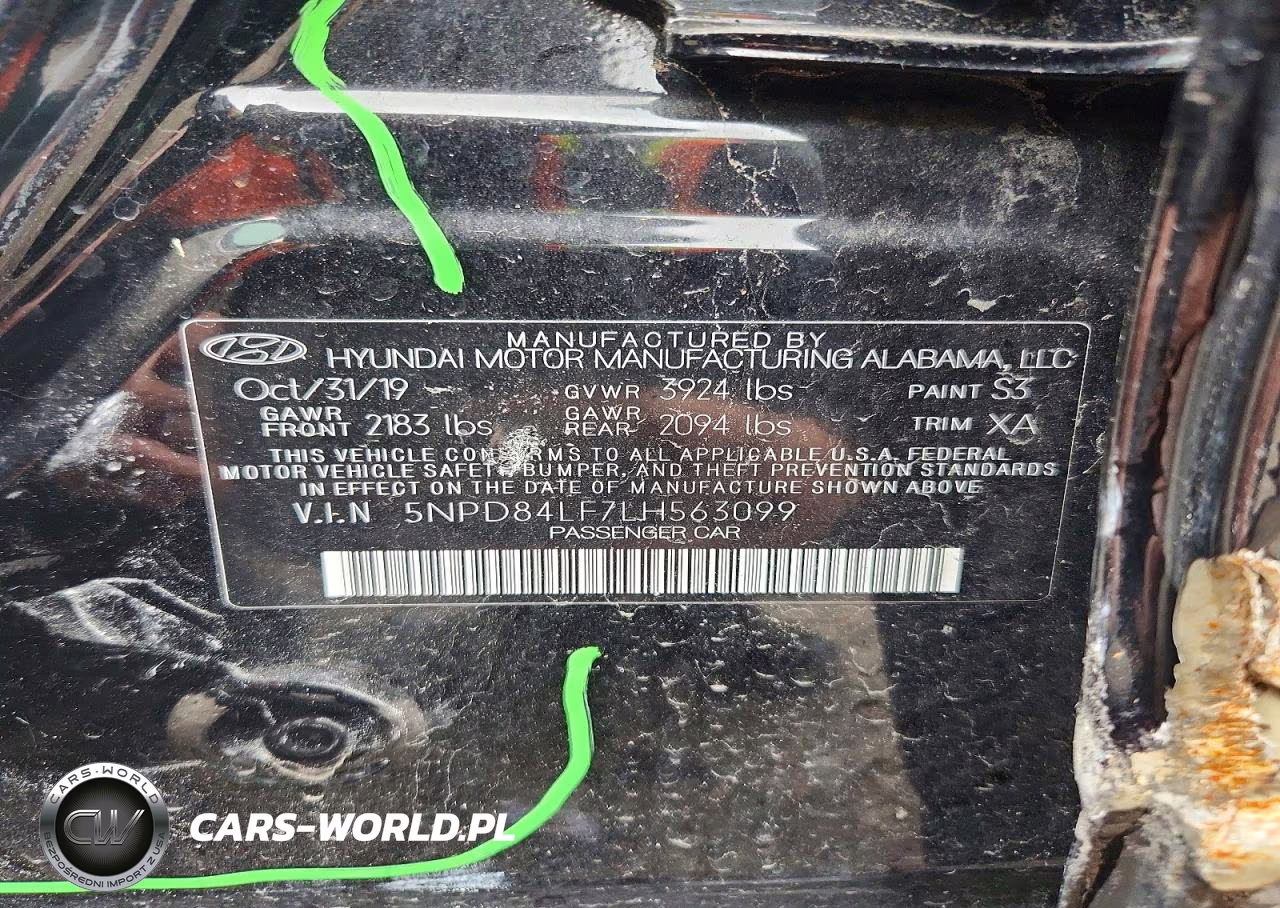 2020 Hyundai Elantra Limited VIN:5NPD84LF7LH563099 - 12
